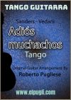 <span class="notranslate">Adiós muchachos</span> 🎼 partitura de guitarra