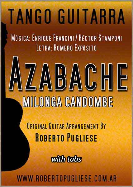 Azabache 🎼 milonga guitarra. Con video y tab