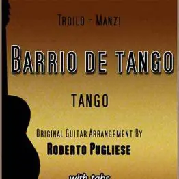 Barrio de tango 🎼 tango guitarra