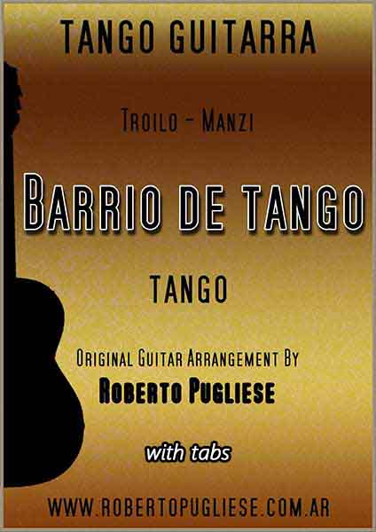 Barrio de tango 🎼 tango guitarra