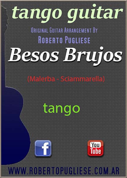 Besos brujos 🎼 tango guitarra