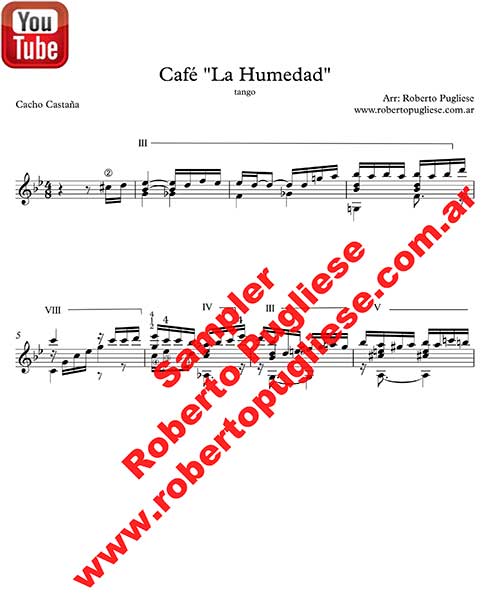 Café la humedad 🎼 tango guitarra