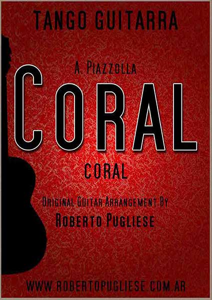Coral Piazzolla 🎼 guitarra partitura