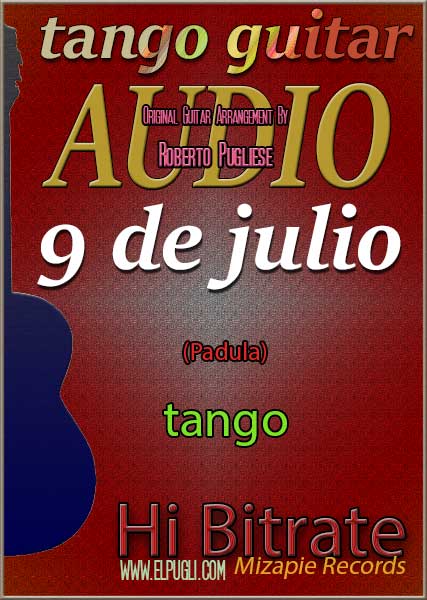 Nueve de julio 🎵 mp3 tango en guitarra