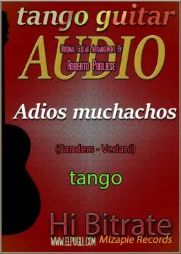 Adios muchachos 🎵 tango en guitarra. Mp3