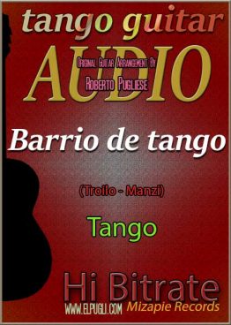 Barrio de tango 🎵 mp3 tango en guitarra