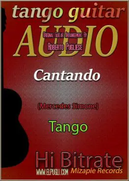 Cantando 🎶 mp3 tango en guitarra