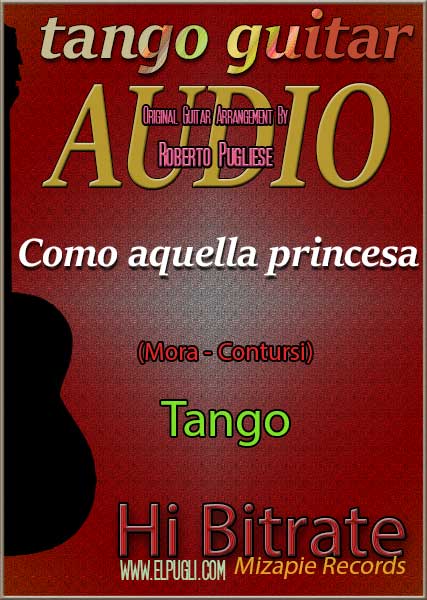 Como aquella princesa 🎶 mp3 tango en guitarra