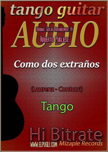 Como dos extraños 🎵 mp3 tango en guitarra