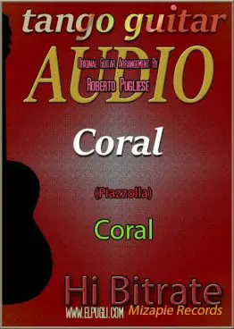 Coral 🎵 mp3 coral de piazzolla en guitarra