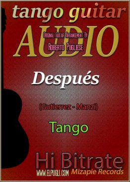 Despues 🎵 mp3 tango en guitarra