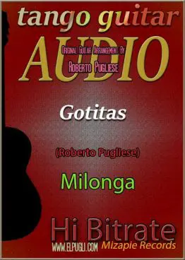 Gotitas 🎵 mp3 milonga en guitarra