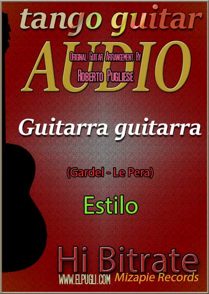 Guitarra, guitarra mia 🎵 mp3 estilo en guitarra