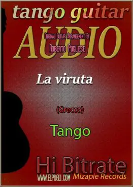 La viruta 🎶 mp3 tango en guitarra
