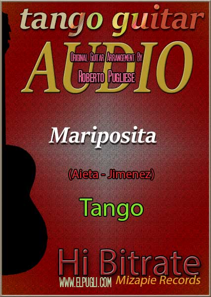Mariposita 🎶 mp3 tango en guitarra.