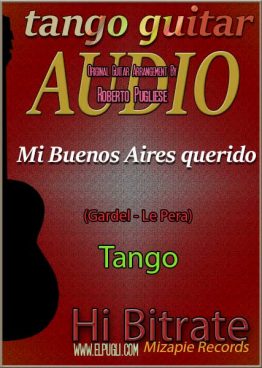 Mi Buenos Aires querido 🎵 mp3 tango en guitarra