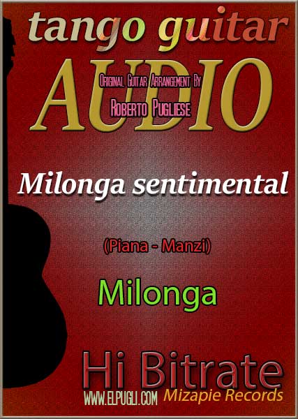 Milonga sentimental 🎵 mp3 milonga en guitarra