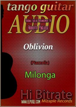 Oblivion 🎶 mp3 milonga en guitarra