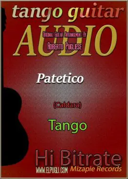 Patético 🎵 mp3 tango en guitarra