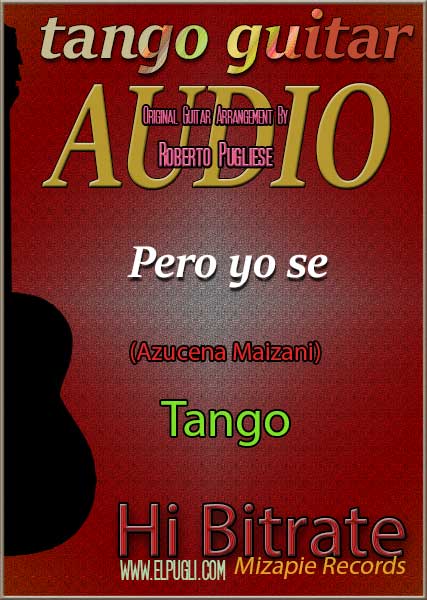 Pero yo se 🎵 mp3 tango en guitarra