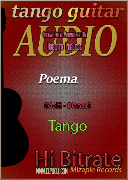 Poema 🎵 mp3 tango en guitarra