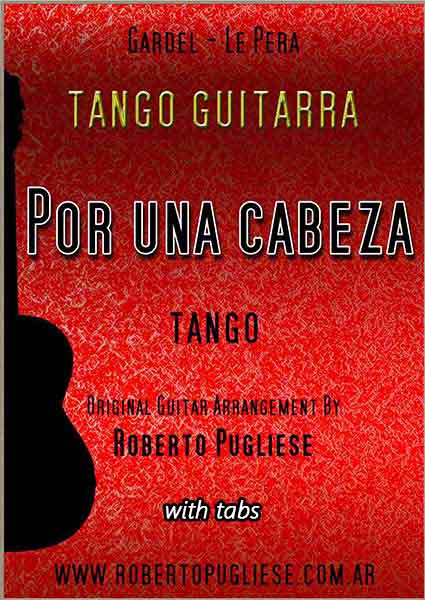 Por una cabeza 🎼 partitura del tango en guitarra. Con video