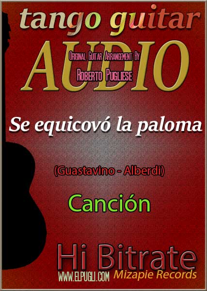 Se equivocó la paloma 🎵 mp3 canción en guitarra