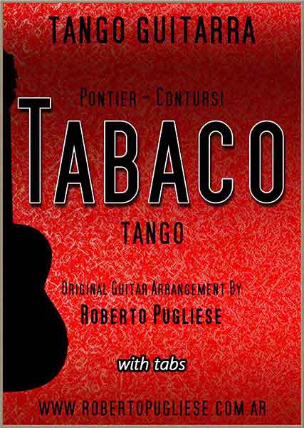 Tabaco 🎼 partitura del tango en guitarra. Con video
