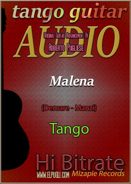 Malena 🎵 mp3 tango en guitarra