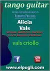 Vals  <span class="notranslate">Alicia</span> guitarra clásica por Roberto Pugliese 🎼 El Pugli